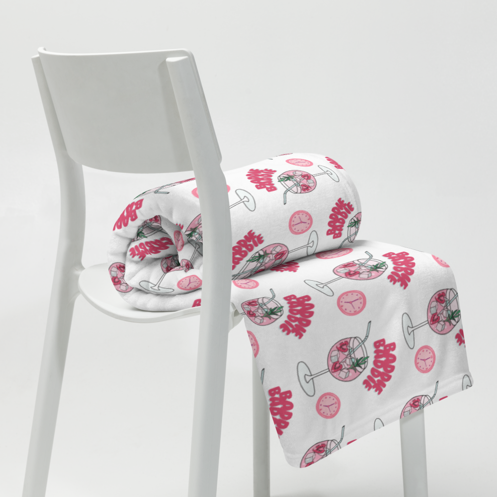 BADDIE ! BADDIE !SHOT’O’CLOCK - THROW BLANKET